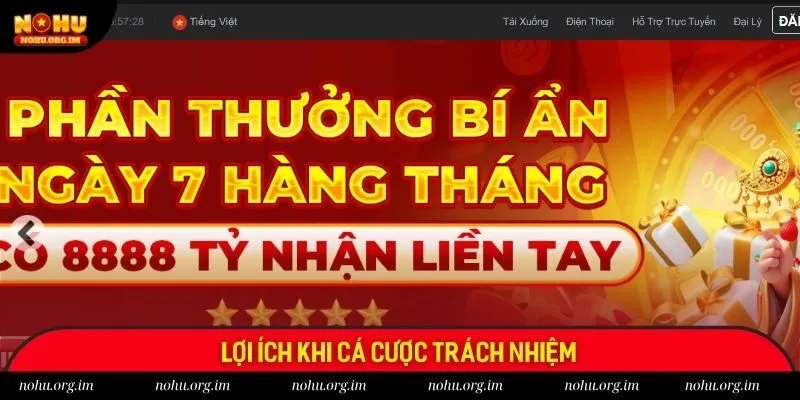 Lợi ích khi cá cược luôn có trách nhiệm
