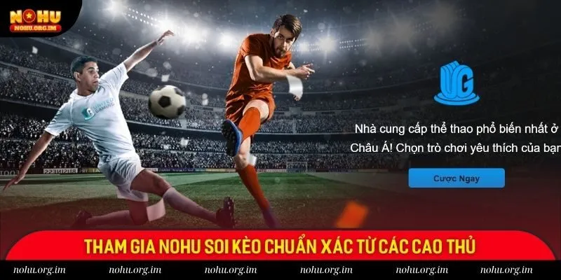 Tham gia Nohu soi kèo chuẩn xác từ các cao thủ