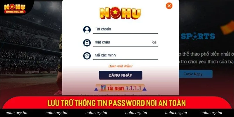Lưu trữ thông tin ở nơi an toàn nhằm dễ dàng kiểm tra lại